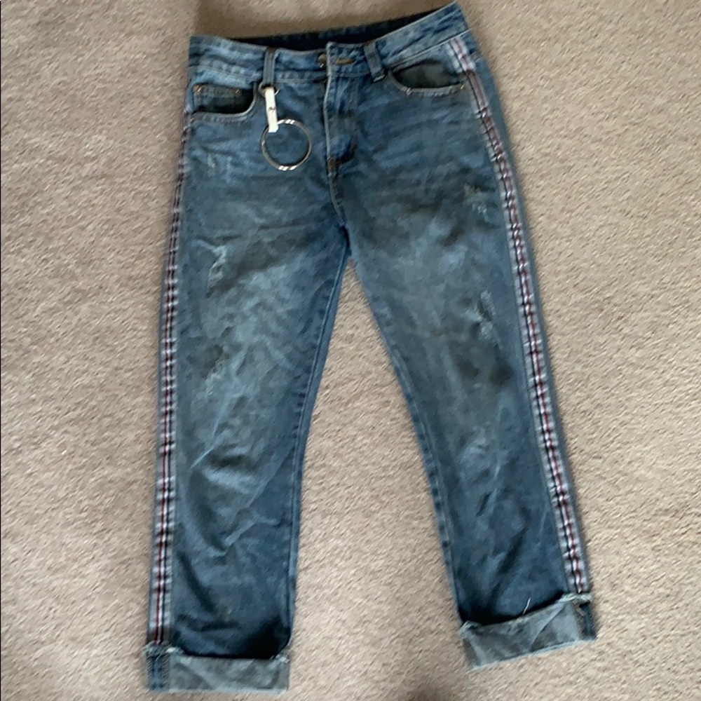 Cropped boyfriend Jeans
